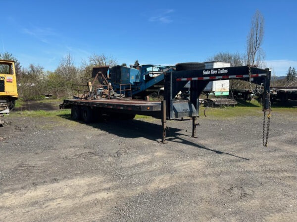 2006 96" X 24' Snake River Gooseneck Trailer - Image 8