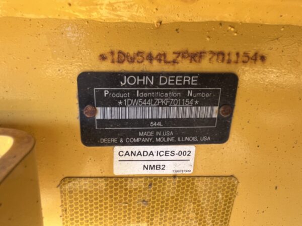 2019 John Deere 544L Wheel Loader - Image 23