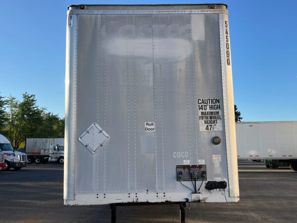 1999 Wabash 53 x 102” dry van trailer - Image 8