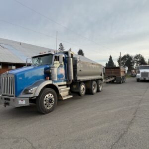 2001 Kenworth T800 Dump Truck and Pup