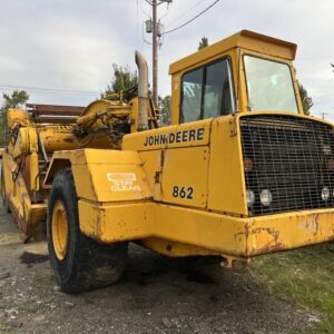 1985 John Deere 862 Enclosed Cab Scraper